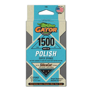 Gator 1500 Grit Wet/Dry Sanding Sponge