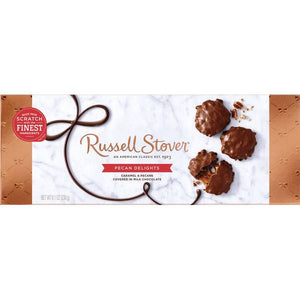 Russell Stover 8.1oz Milk Chocolate Pecan Delights Box
