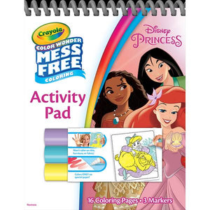 Crayola Color Wonder Princess Travel Activity Pad