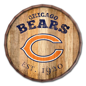 NFL Chicago Bears Established Date 16" Barrel Top