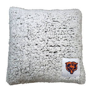 Logo Chair Chicago Bears 16"x16" Frosty Throw Pillow
