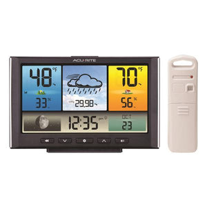 AcuRite Weather Station/Weather Clock with Color Display