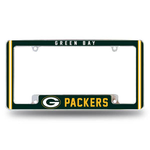 NFL Green Bay Packers All Over License Plate Frame