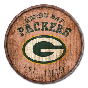 NFL Green Bay Packers Established Date 16" Barrel Top