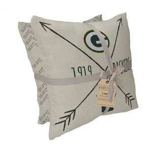 NFL 2-Pack Green Bay Packers 18"x18" Pillows