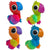 Multipet International Bobble Birds with Latex Head Dog Toy Assortment