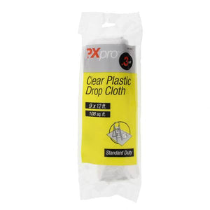 PXpro 9'x12' Plastic .3 MIL Drop Cloth