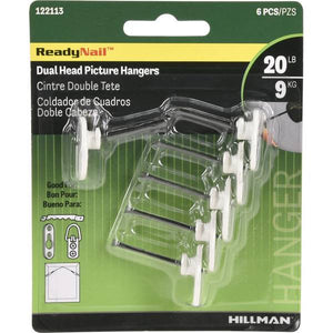 Hillman 6-Count Dual Head Picture Hangers