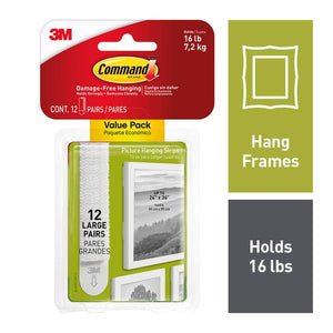 3M Large Picture Hanging Strips