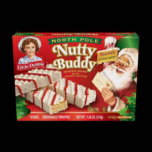 Little Debbie North Pole Nutty Buddy Wafer Bars