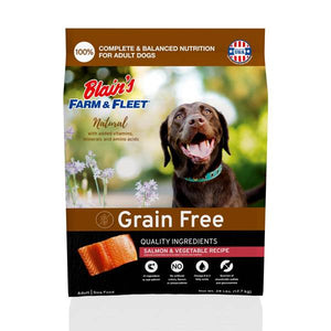 Blain's Farm & Fleet 28 lb Grain Free Salmon & Vegetable Dog Food