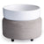 Candle Warmers Gray Textured 2-in-1 Classic Wax Warmer