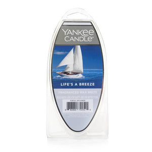 Yankee Candle 2.6 oz Life's A Breeze Wax Candle Melts