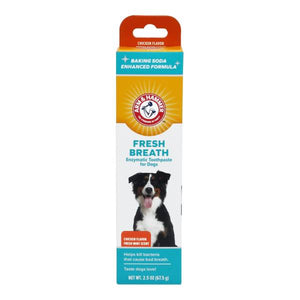 Arm & Hammer Chicken Flavored Dental Fresh Breath Enzymatic Toothpaste for Dogs