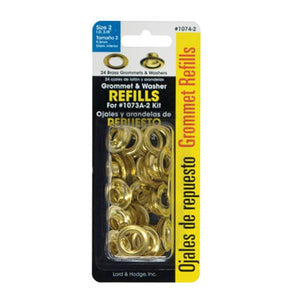Lord & Hodge, Inc 24-Pack 3/8" Grommet and Washer Refills
