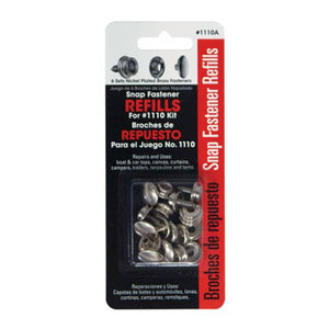 Lord & Hodge, Inc 6-Pack Snap Fastener Refills with Screw Stud