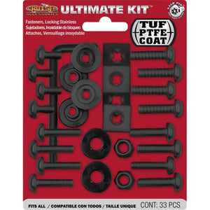 Cruiser Locking Fasteners Black Ultimate PTFE Kit