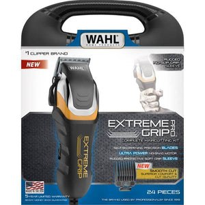 Wahl 24-Piece Extreme Grip Pro Haircutting Kit