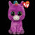Ty Small Beanie Boo Rosette - Purple Unicorn