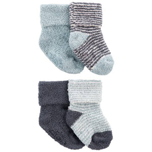 Carter's Infant Boy's 2-Pack Chenille Booties