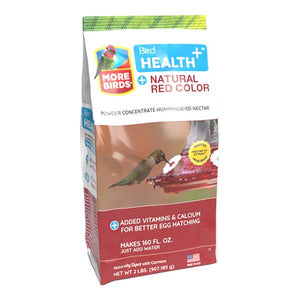 More Birds 2 lb Bird Health+ Powder Concentrate Hummingbird Nectar