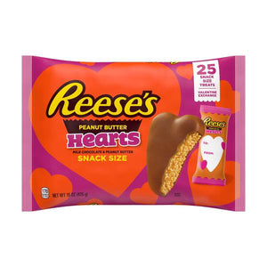 Hershey's 15 oz REESE'S Peanut Butter Hearts Snack Size Candy