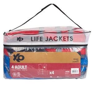 Exxel Outdoors 4-Pack Universal Life Vests