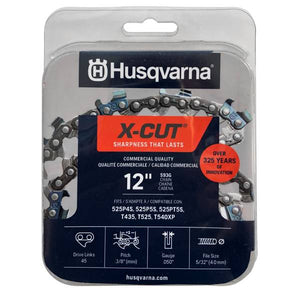 Husqvarna 12" X-Cut Chainsaw Chain