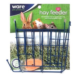Ware Pet Products Hay Feeder with Salt Lick Assortment