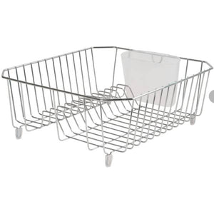 Rubbermaid Small Chrome Antimicrobial Dish Drainer
