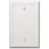 Amerelle Chelsea 1 Blank White Wall Plate
