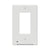 Westek LumiCover White Core Decor Duplex Outlet Nightlight Wall Plate