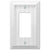 Amerelle Cottage 1-Rocker-GFCI White Wall plate