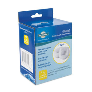 PetSafe 2-Pack Drinkwell Replacement Foam Filters