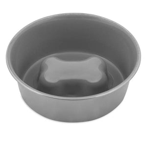 Petmate 4-Cup Stainless Steel Slow Feed Bowl