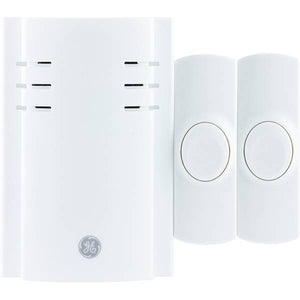 Jasco Plug-In 8-Chime Wireless Door Chime Kit with 2-Push Buttons