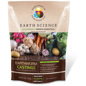 Earth Science 4 lb Earth Worm Castings