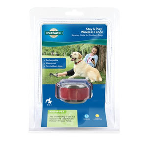 PetSafe Stubborn Dog Stay & Play Wireless Fence Receiver Collar