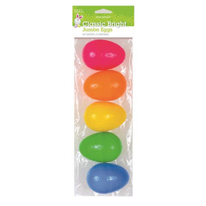 Easter Unlimited 3" Jumbo Bright Easter Eggs