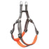 Terrain Medium Dark Gray/Orange Reflective Dog Harness