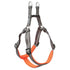 Terrain Large Dark Gray/Orange Reflective Dog Harness