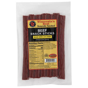 Wisconsin's Best 7 oz Beef Snack Stick Pack