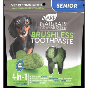 Ark Naturals Gray Muzzle Brushless Toothpaste Small to Medium