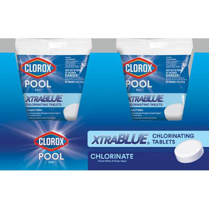 Clorox 6 oz Pool & Spa XtraBlue Chlorinating Tablets