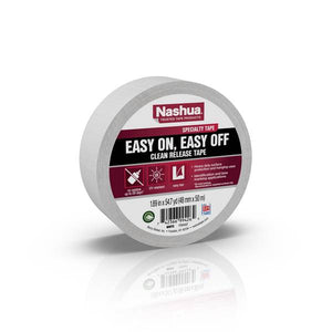 Nashua Tape Products 1.89 in. x 54.7 yd. Easy On, Easy Off Clean Release Tape in White