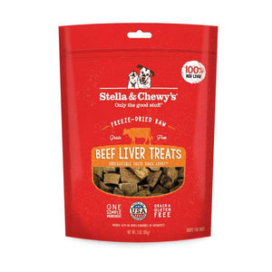 Stella & Chewy's 3 oz Beef Liver Dog Treats