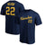 MLB Men's Milwaukee Brewers Christian Yelich Name and Number Tee