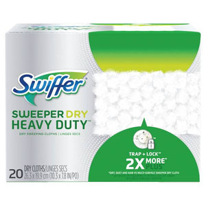 Swiffer 20-Count Heavy Duty Dry Cloth Refills