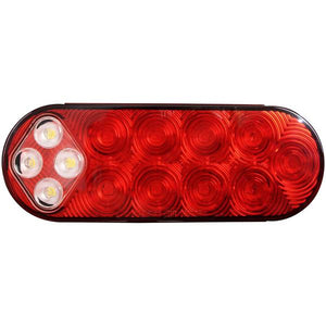 Blazer International LED 6" Oval Stop/Tail/Turn with Integrated Backup Light