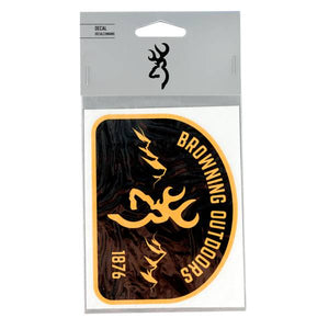 Browning 6" Outdoor Patch Decal